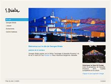 Tablet Screenshot of georgesbriata.com